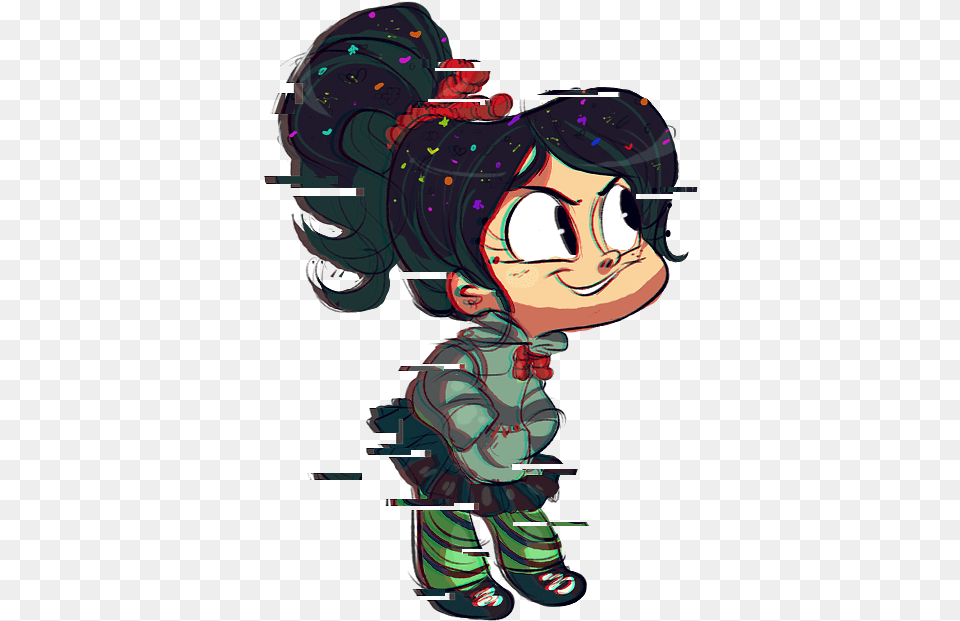 Download Wreck It Ralph Vanellope Car Wreck It Ralph Vanellope Art, Book, Comics, Graphics, Publication Png Image