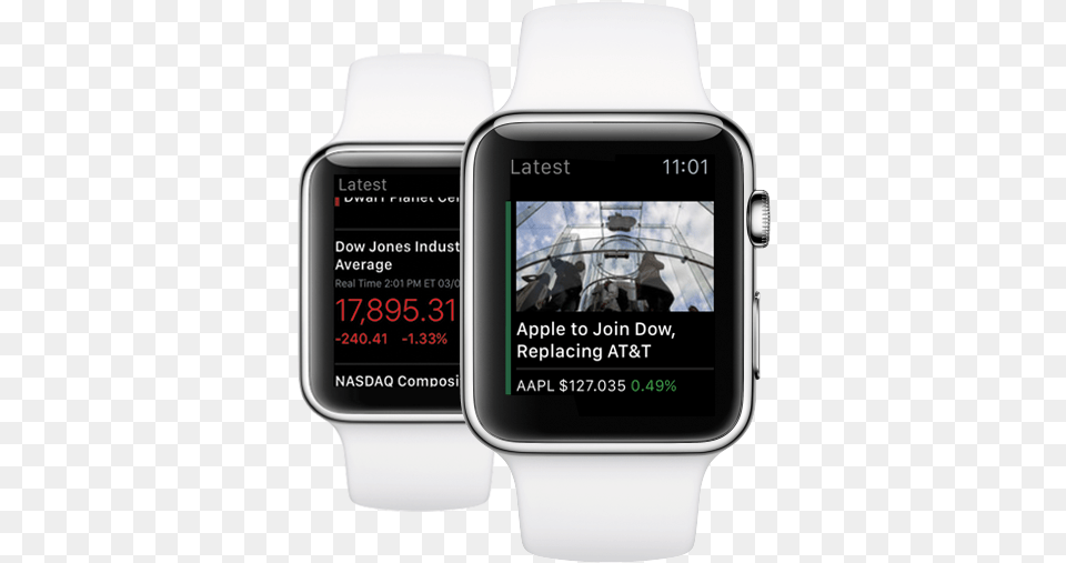 Download Wsj News Apps For Ios And Android Devices Apple Watch, Wristwatch, Electronics, Person, Arm Png
