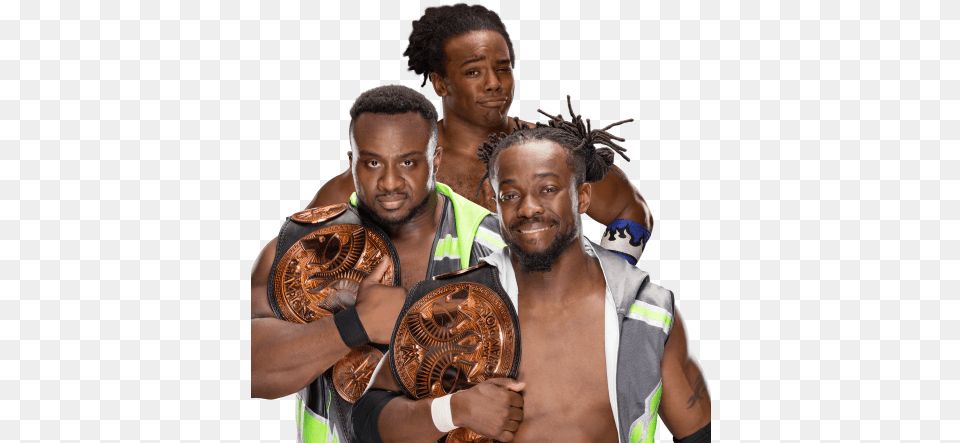 Wwe Tag Team Champions Newday Shield Vs New Day, Adult, Man, Male, Person Free Png Download