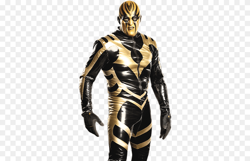 Wwe13 Render Goldust 2173 1000 Gold Dust Wwe All Gold, Clothing, Costume, Person, Adult Free Png Download