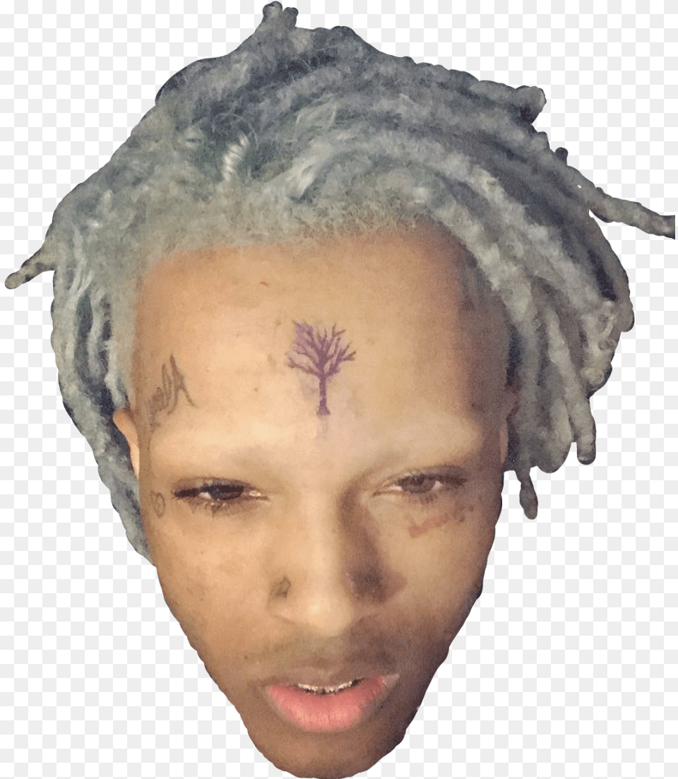 Xxxtentacion Xxxtentacionedit Xxxtentacion Eyebrows, Face, Head, Portrait, Photography Free Png Download