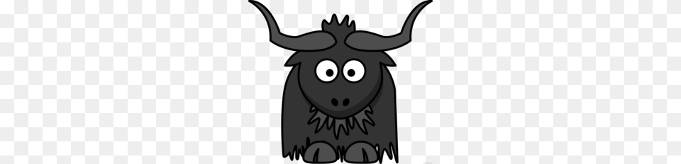 Yak Cartoon Clipart Domestic Yak Clip Art, Animal, Deer, Mammal, Wildlife Free Png Download