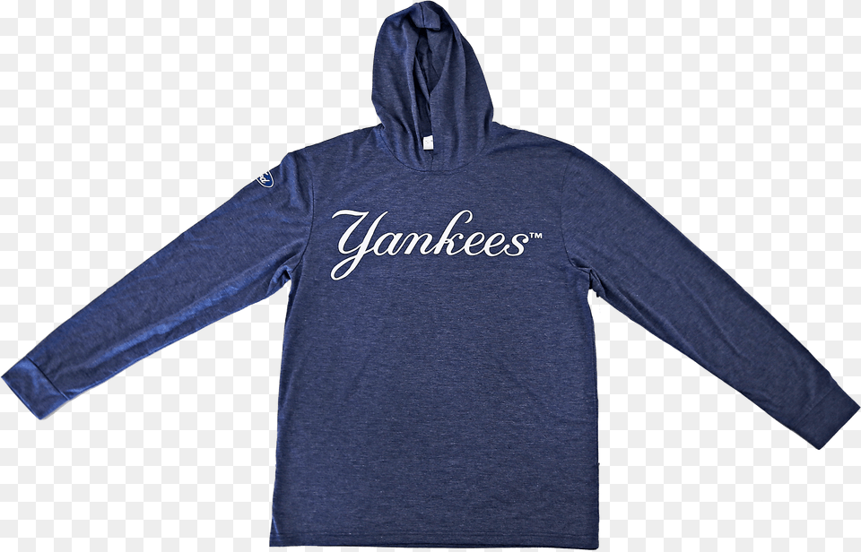 Download Yankees Lightweight Hoodie Day New York Yankees, Clothing, Hood, Knitwear, Long Sleeve Png