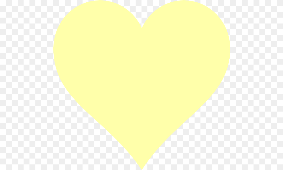 Download Yellow Heart Clip Art Pastel Yellow Heart, Balloon Png Image