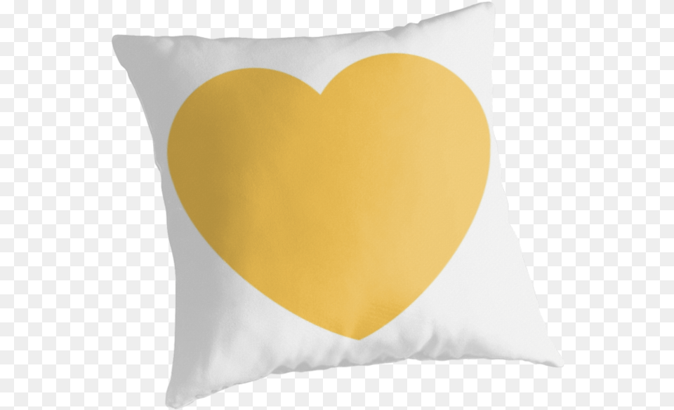 Download Yellow Heart Faze Clan, Cushion, Home Decor, Pillow, Adult Png