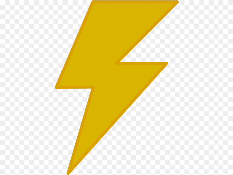 Download Yellow Lightning Image Triangle, Symbol, Star Symbol Png