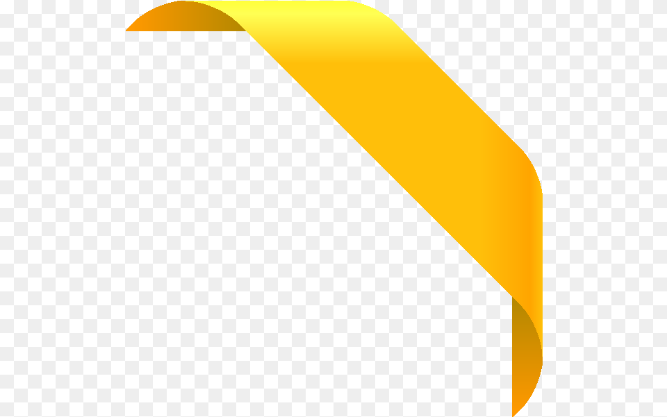 Download Yellow Ribbon Vector Vector Yellow Ribbon Free Transparent Png