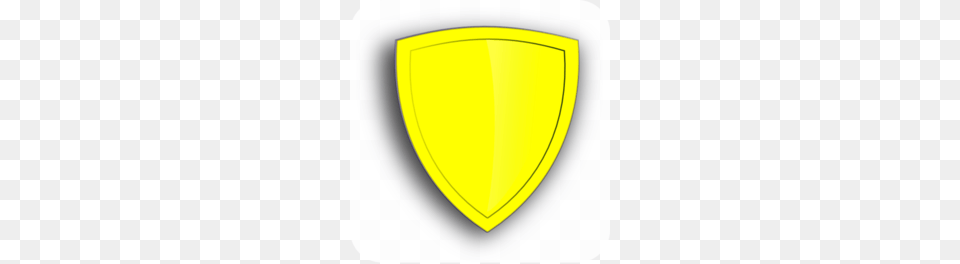 Download Yellow Shield Logo Clipart Shield Clip Art, Armor, Disk Png