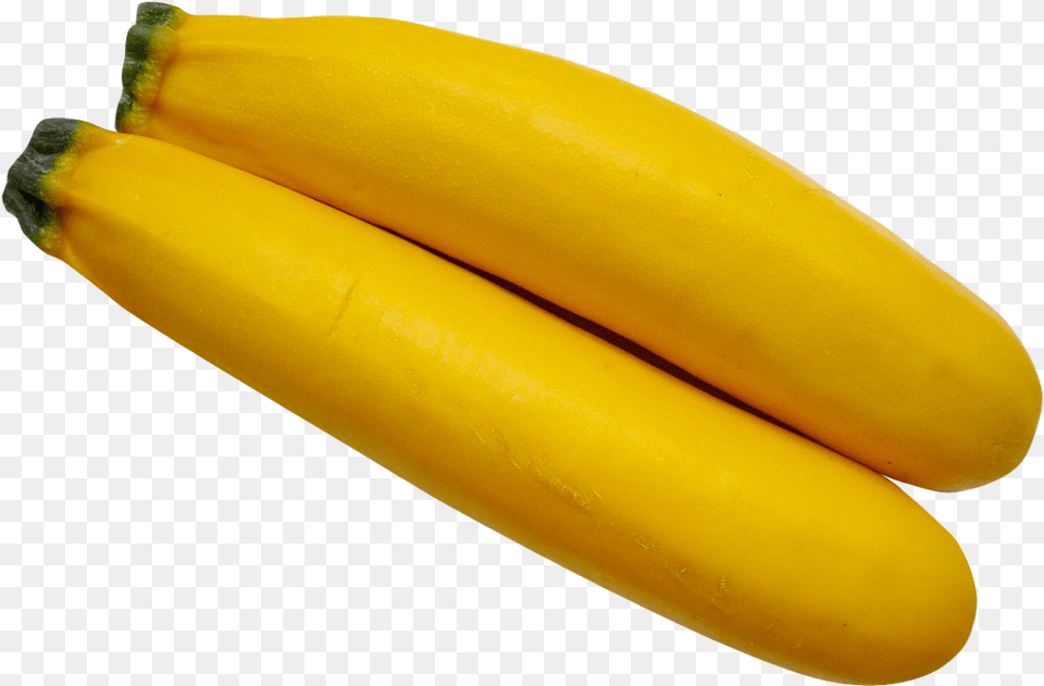 Download Yellow Zucchini Image For Yellow Zucchini, Banana, Food, Fruit, Plant Free Png