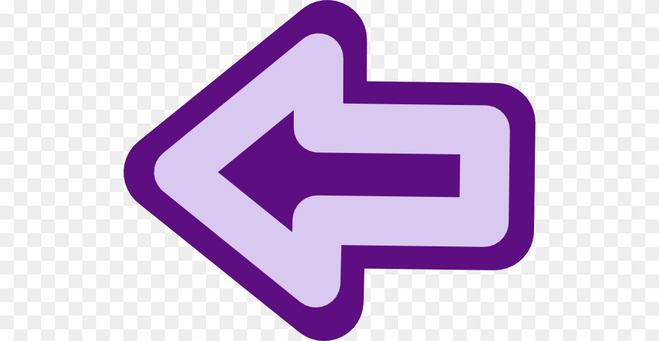 Your App From For Purple Back Button, Symbol, Sign, Text Free Png Download