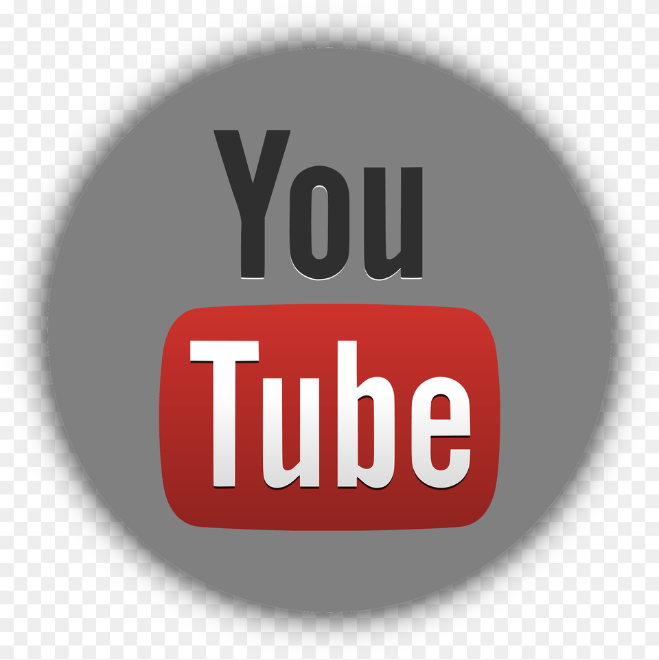 Download Youtube Icon Youtube Full Size Image Pngkit Youtube, Logo, Sign, Symbol, Disk Png