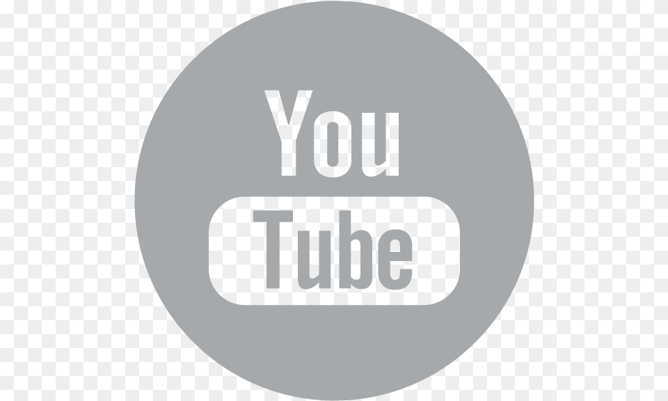 Download Youtube Icon Youtube Logo Black Hd Download Youtube, Disk, Sticker, Text Png Image
