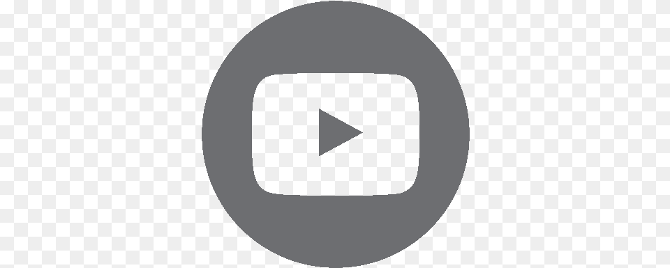 Download Youtube Icon Youtube Logo White Circle Full Youtube App Icon, Triangle, Sphere, Disk Png