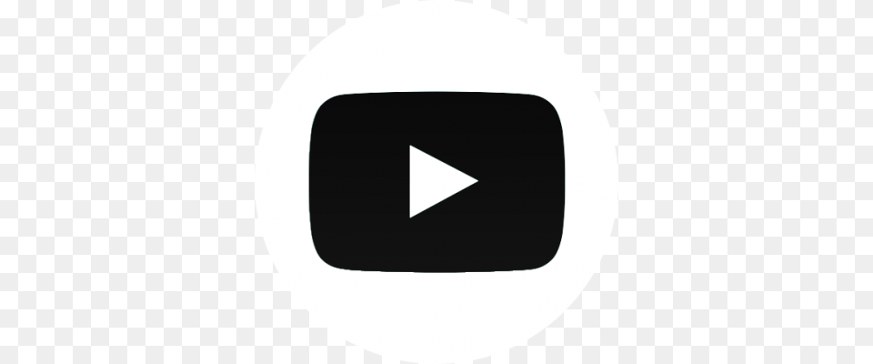 Youtube Logo Transparent Image And Youtube Logo Black, Triangle, Disk Free Png Download