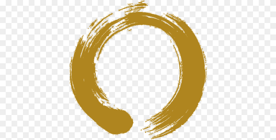Download Zen Enso Circle Gold Zen Circle Png Image