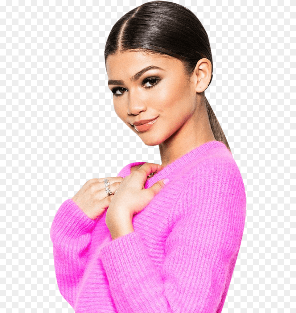 Zendaya With A Blank Background, Adult, Person, Woman, Female Free Png Download