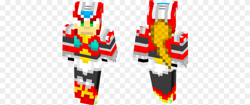 Download Zero Mega Man X Minecraft Skin For Skin Mega Man X1 Fir Minecraft, Person Free Png