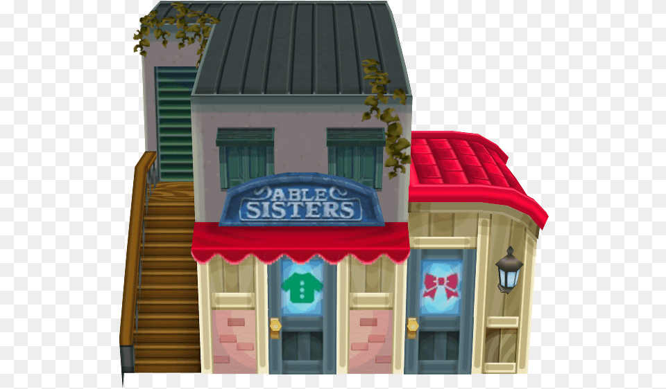Download Zip Archive Able Sisters Acnl Building, Neighborhood, Architecture, Shelter, Outdoors Free Transparent Png