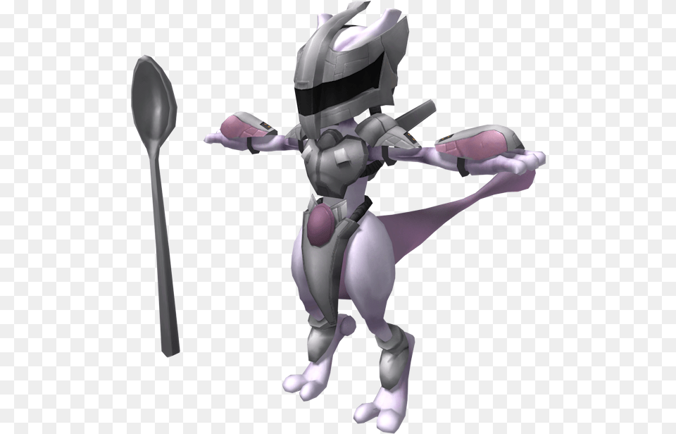 Download Zip Archive Armored Mewtwo Smash Bros, Cutlery, Spoon, Baby, Person Png Image