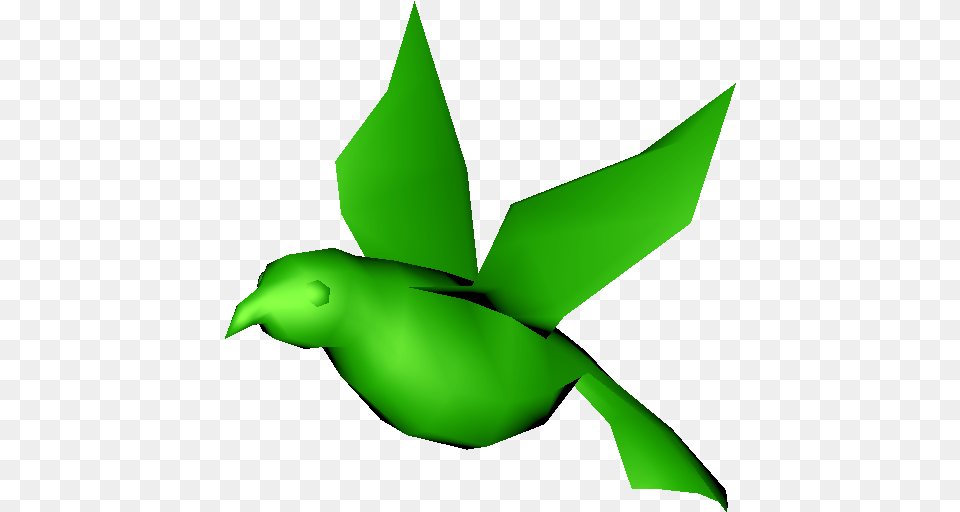 Download Zip Archive Bird, Green, Leaf, Plant, Animal Png Image