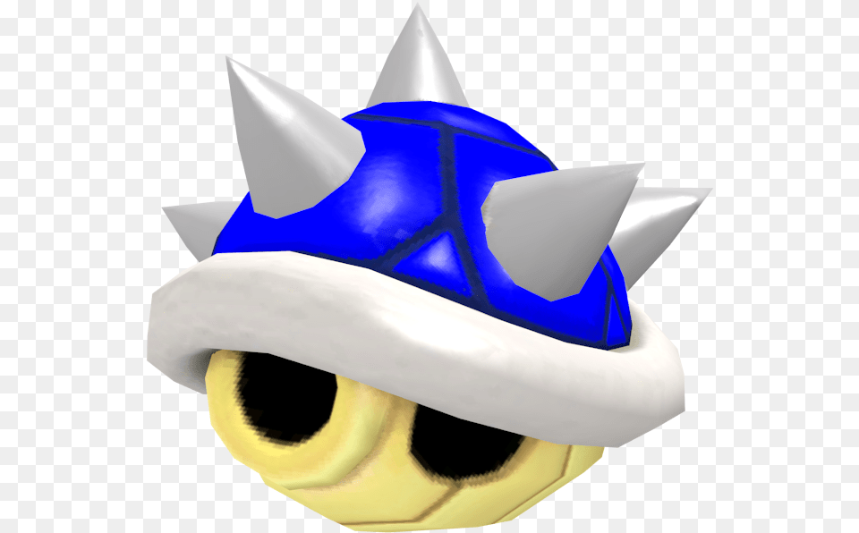 Zip Archive Blue Shell Mario Kart, Clothing, Hat, Animal, Fish Free Png Download