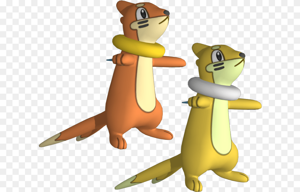 Download Zip Archive Buizel 3d Model, Cartoon Png Image