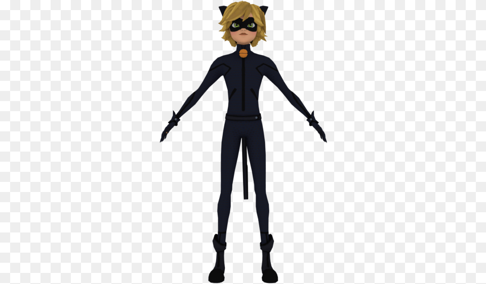 Zip Archive Cat Noir Official, Person, Face, Head, Scarecrow Free Png Download