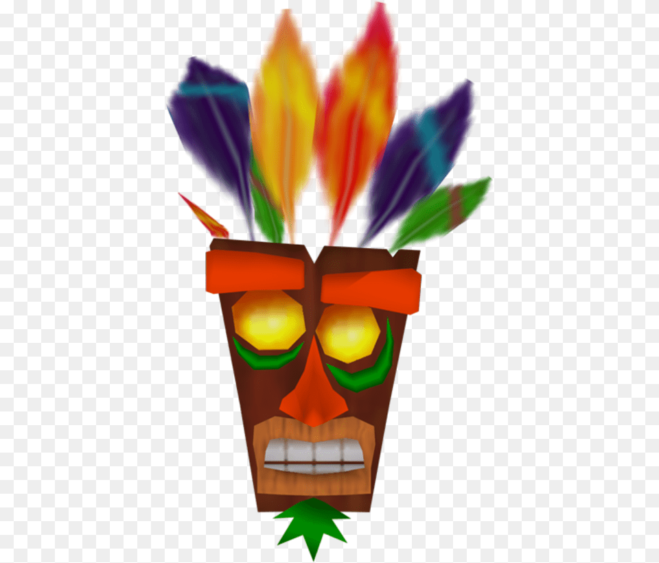 Zip Archive Crash Bandicoot The Wrath Of Cortex Aku Aku, Architecture, Emblem, Pillar, Symbol Free Png Download