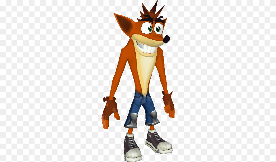 Download Zip Archive Crash Bandicoot Twinsanity Model, Clothing, Footwear, Shoe, Person Free Png