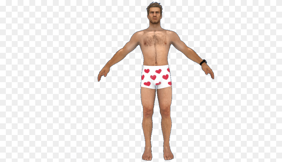Download Zip Archive Dead Rising 2 Chuck Underwear, Shorts, Clothing, Adult, Person Free Png