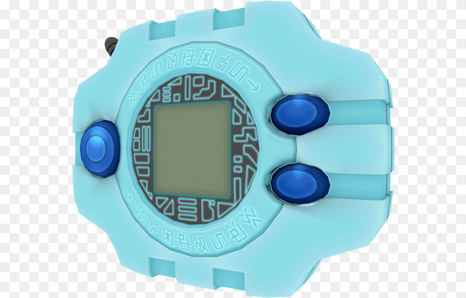 Download Zip Archive Digimon Adventure Psp Digivice Model, Electronics, Wristwatch, Digital Watch, Screen Free Transparent Png