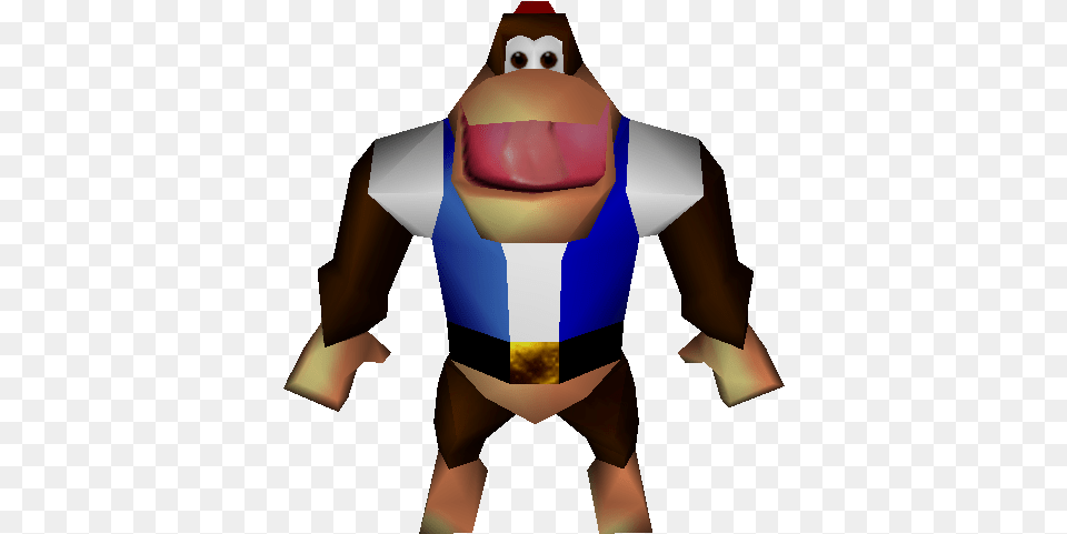 Download Zip Archive Donkey Kong 64 Model, Clothing, Lifejacket, Vest, Person Png