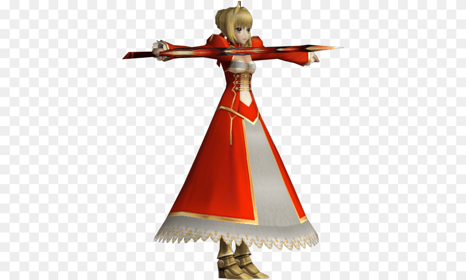 Download Zip Archive Fate Extella Model Rip, Adult, Bride, Female, Person Png