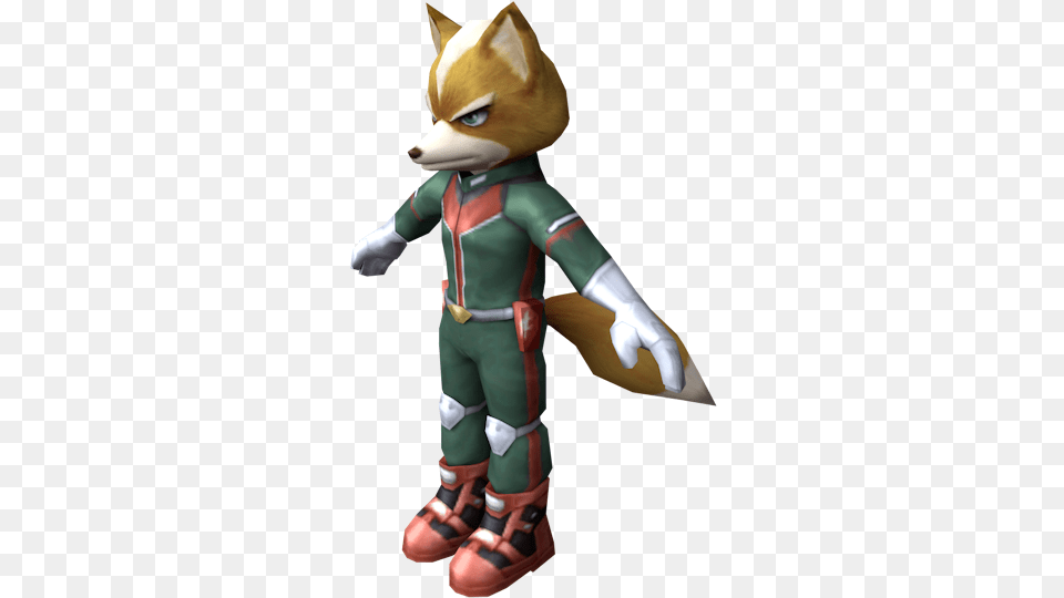 Download Zip Archive Fox Mccloud Star Fox Assault, Baby, Person, Clothing, Costume Png