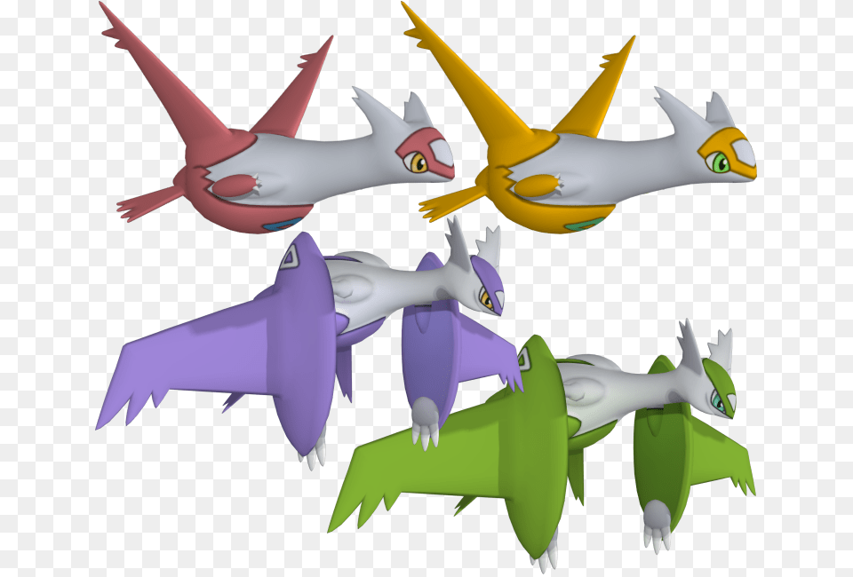 Download Zip Archive Free 3d Model Latias, Animal, Fish, Sea Life, Shark Png Image