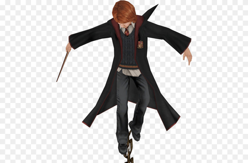 Download Zip Archive Harry Potter Ps2 Model, Clothing, Coat, Fashion, Adult Png