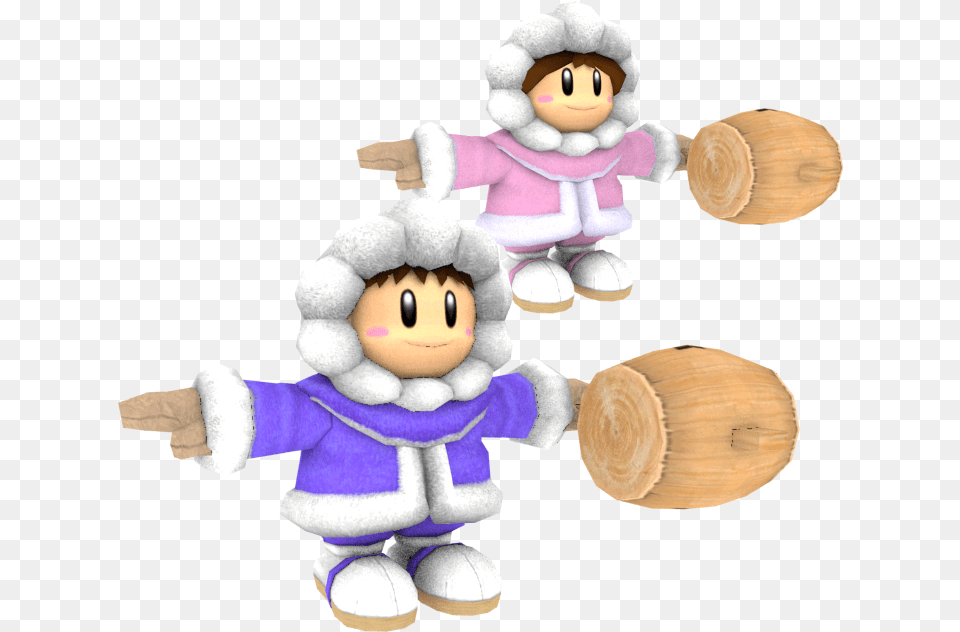 Zip Archive Ice Climbers T Pose, Toy, Baby, Person, Face Free Png Download