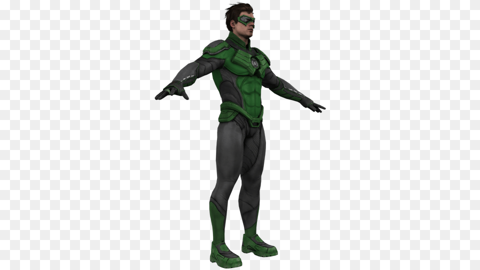Zip Archive Injustice 2 Green Lantern Model, Adult, Male, Man, Person Free Png Download