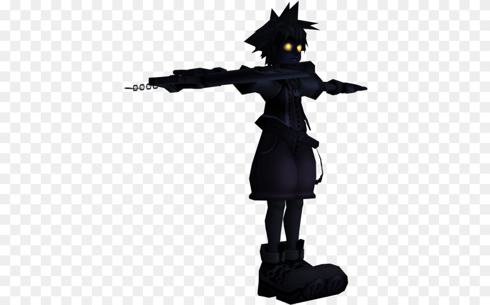 Download Zip Archive Kingdom Hearts 1 Sora T Pose, Person Png Image