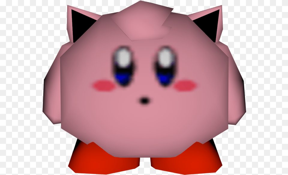 Zip Archive Kirby N64 Smash Bros, Piggy Bank, Baby, Person Free Png Download