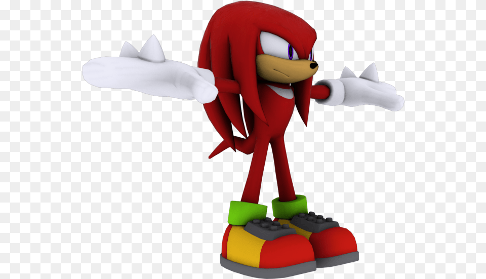 Zip Archive Knuckles The Echidna Model Free Png Download