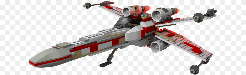 Download Zip Archive Lego Star Wars 2 X Wing, Aircraft, Spaceship, Transportation, Vehicle Png