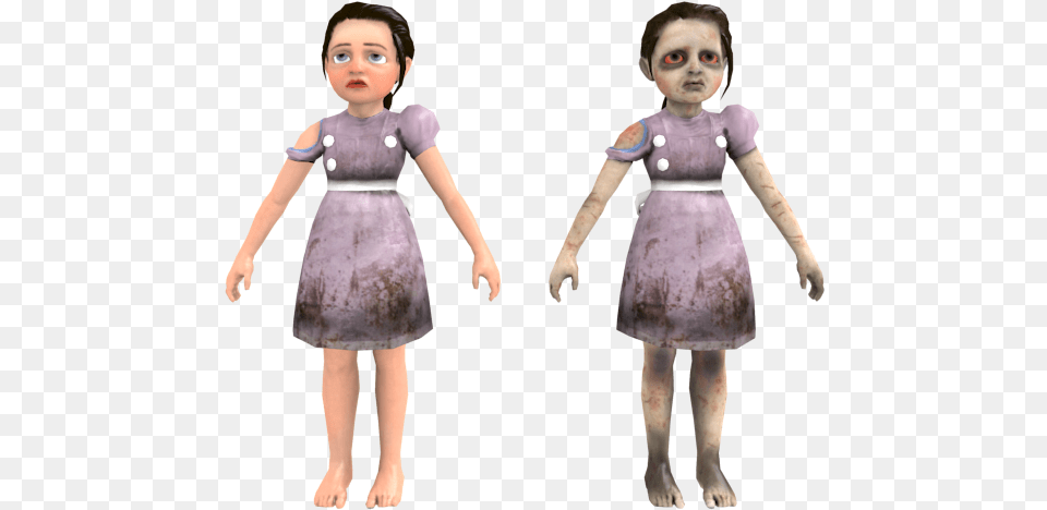 Download Zip Archive Little Sister Bioshock Model, Doll, Toy, Child, Female Png