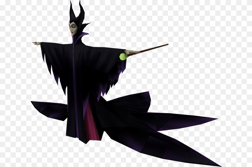 Download Zip Archive Maleficent Kingdom Hearts Model, Adult, Female, Person, Woman Free Transparent Png