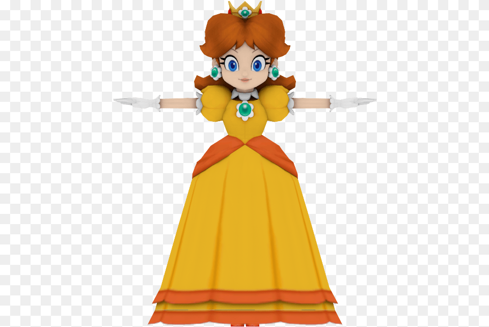 Download Zip Archive Mario Party 8 Daisy Model, Baby, Person, Face, Head Free Png