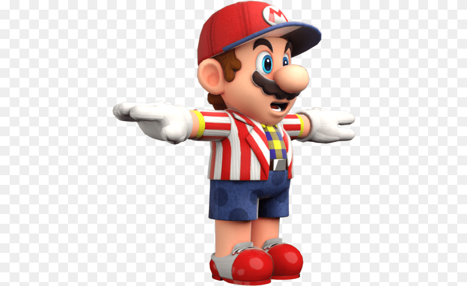 Download Zip Archive Mario T Pose, Baby, Person, Face, Head Free Transparent Png