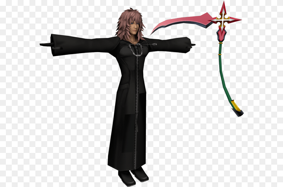 Download Zip Archive Marluxia 3d Model, Weapon, Archery, Bow, Sport Png