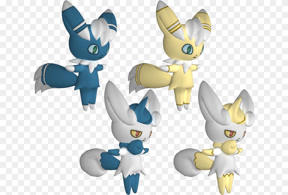 Download Zip Archive Meowstic 3d, Plush, Toy, Baby, Person Png Image