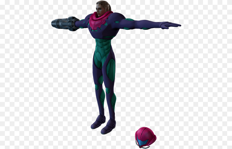 Download Zip Archive Metroid, Clothing, Costume, Person, Purple Free Png