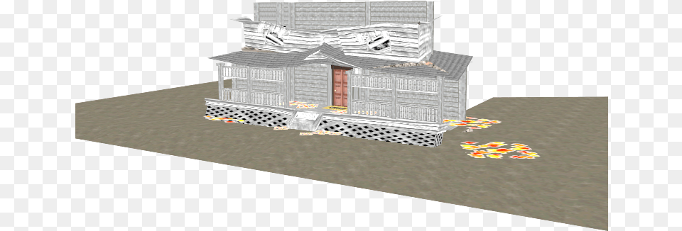 Download Zip Archive Monster House House Model, Architecture, Building, City, Countryside Free Transparent Png